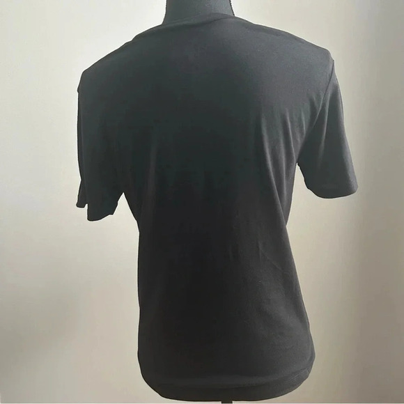 Disney Themed Halloween Black Tee, Mickey Mouse Riding Broom women’s Size XSmall - Picture 3 of 4